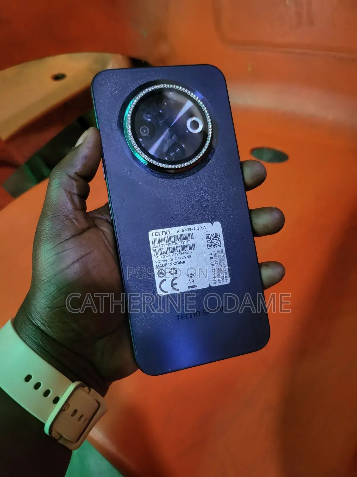 Tecno Spark 30C 128 GB Black