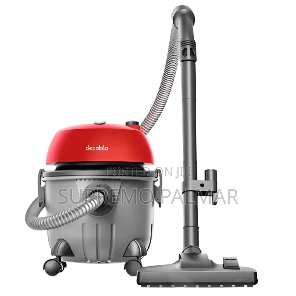 Decakila KEVC006R 15L Utility Vacuum - 1200W Wet Dry Cleaner Blower
