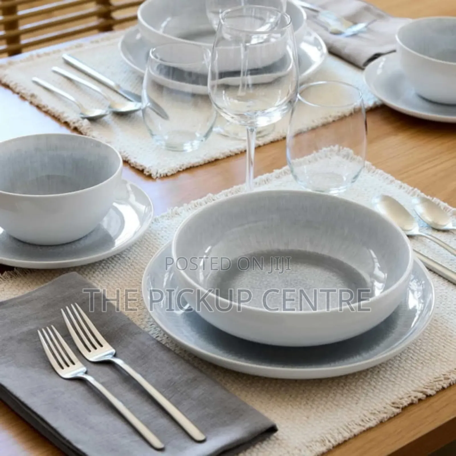 The Member's Mark 4-Piece Stoneware Reactive Pasta Bowl Set