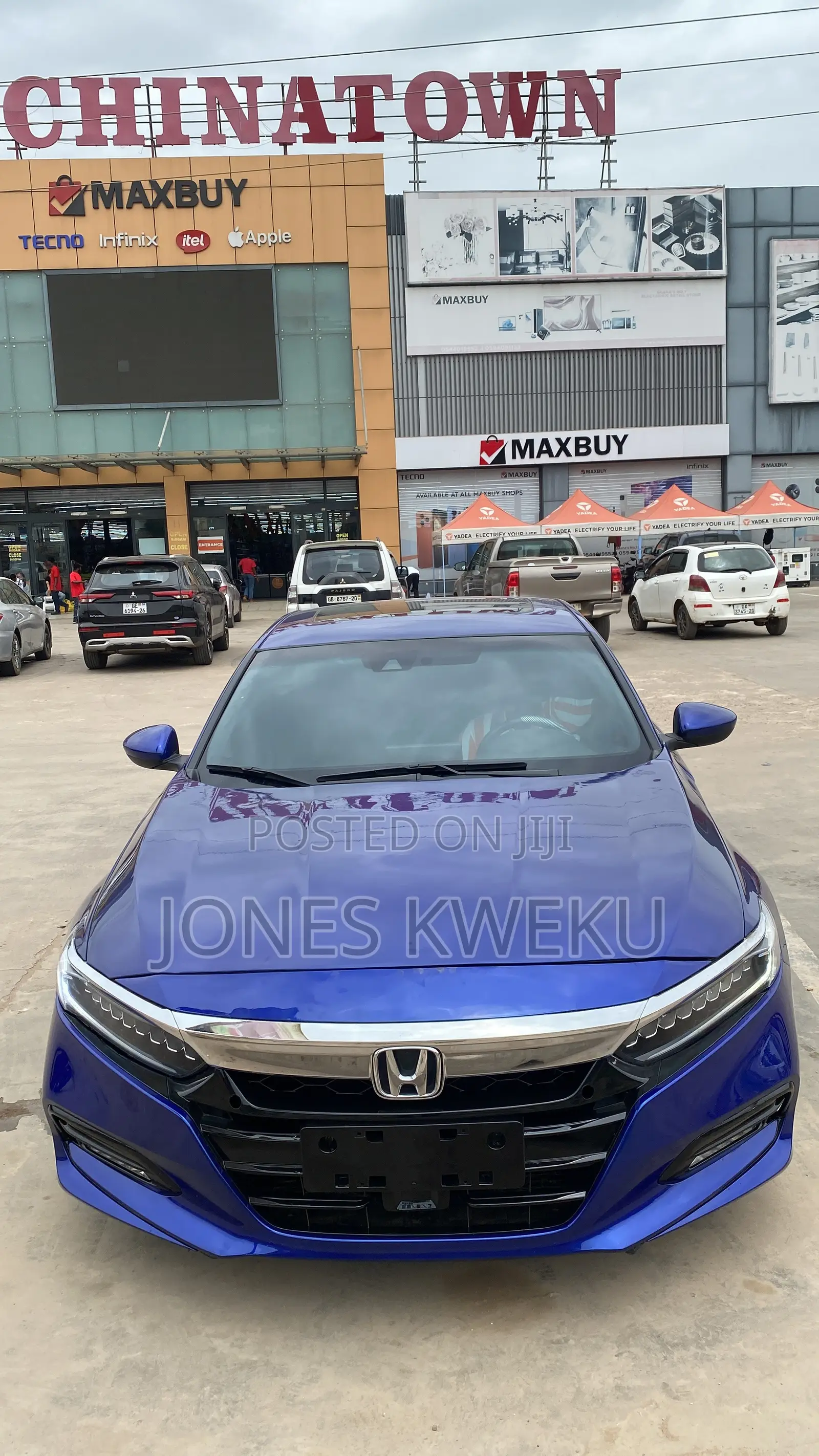 Honda Accord Sport 2.0T 2018 Blue