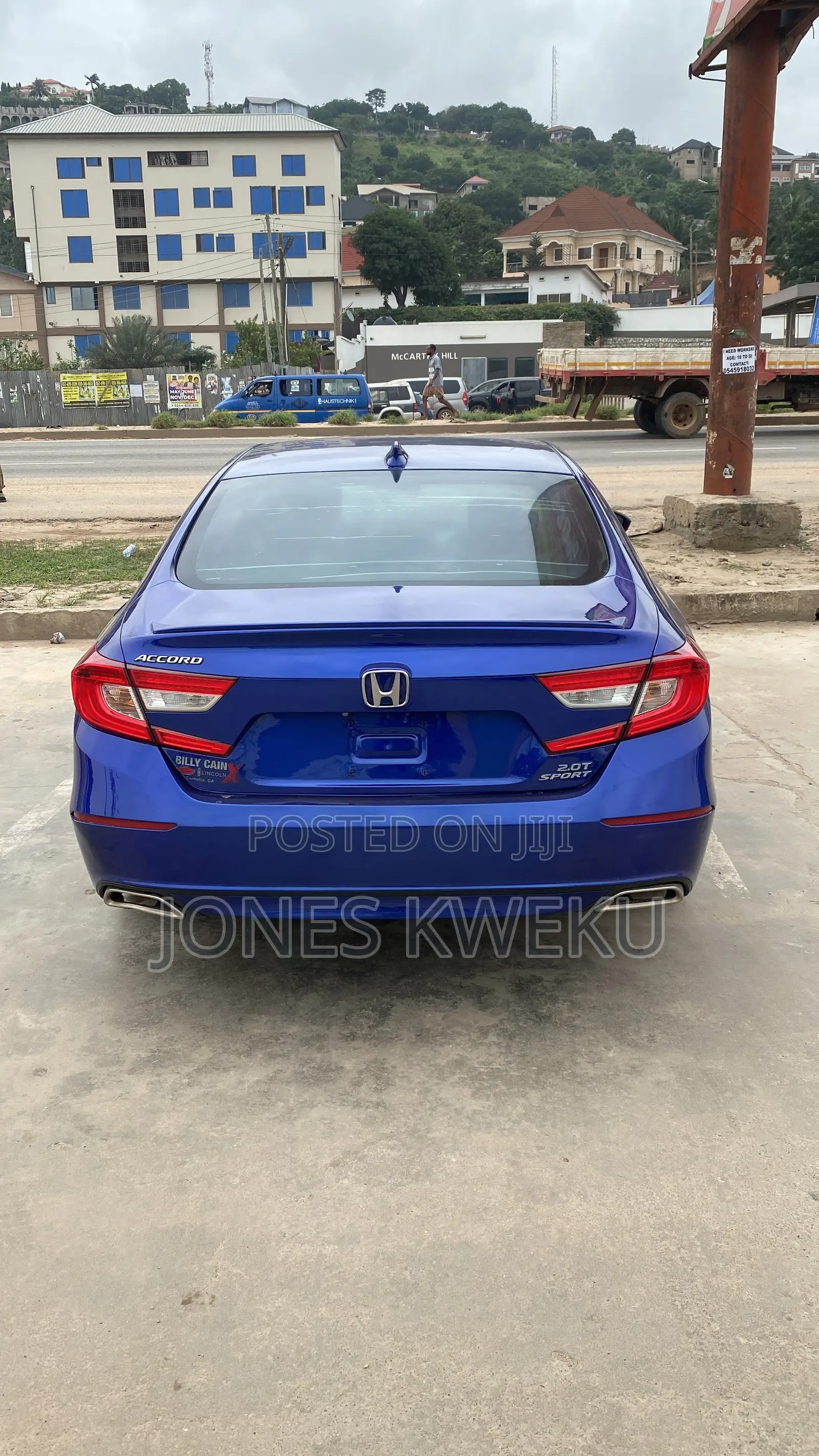 Honda Accord Sport 2.0T 2018 Blue