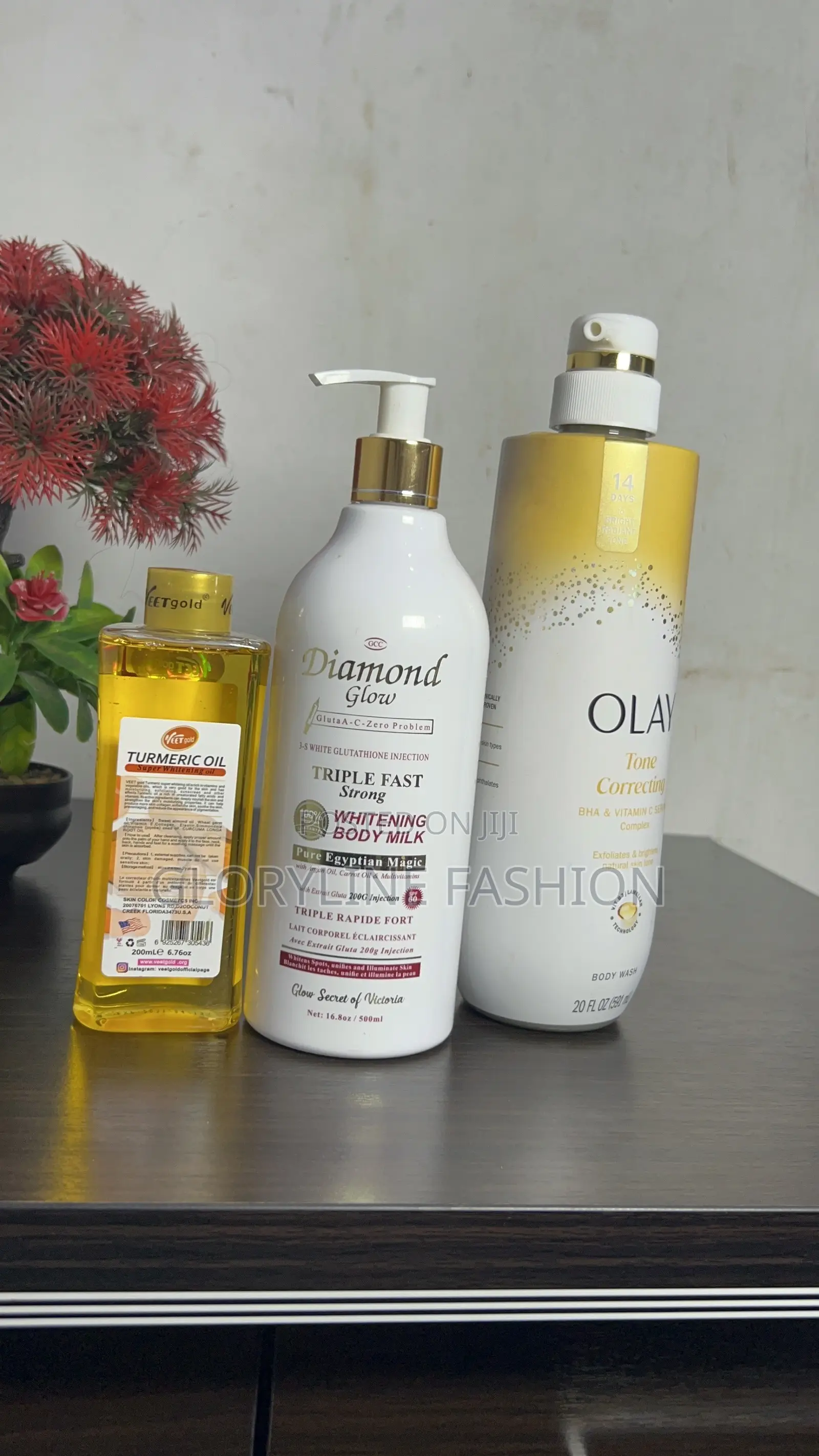 Olay Shower Gel,Diamond Glow Lotion and Oil