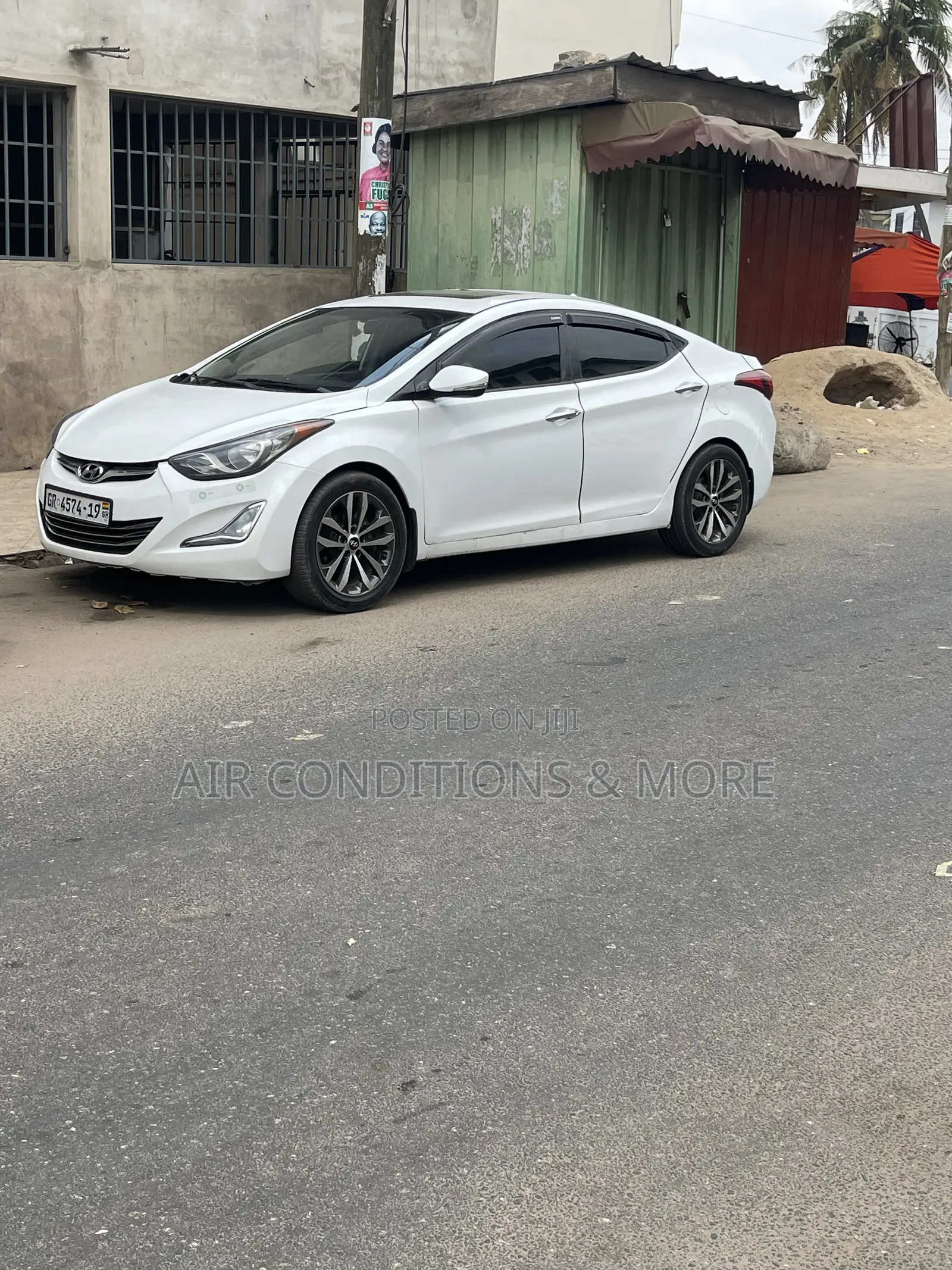 Hyundai Elantra Limited 2012 White