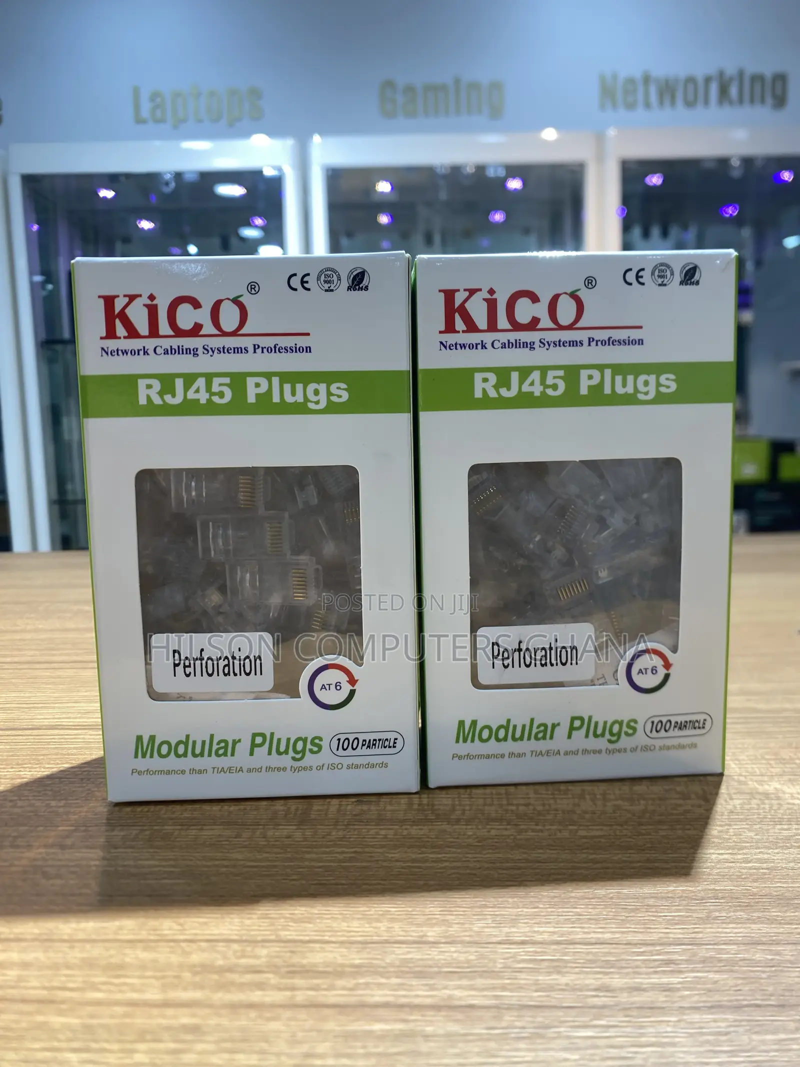 Kico Professional Networking Pass-Through RJ-45 Connector