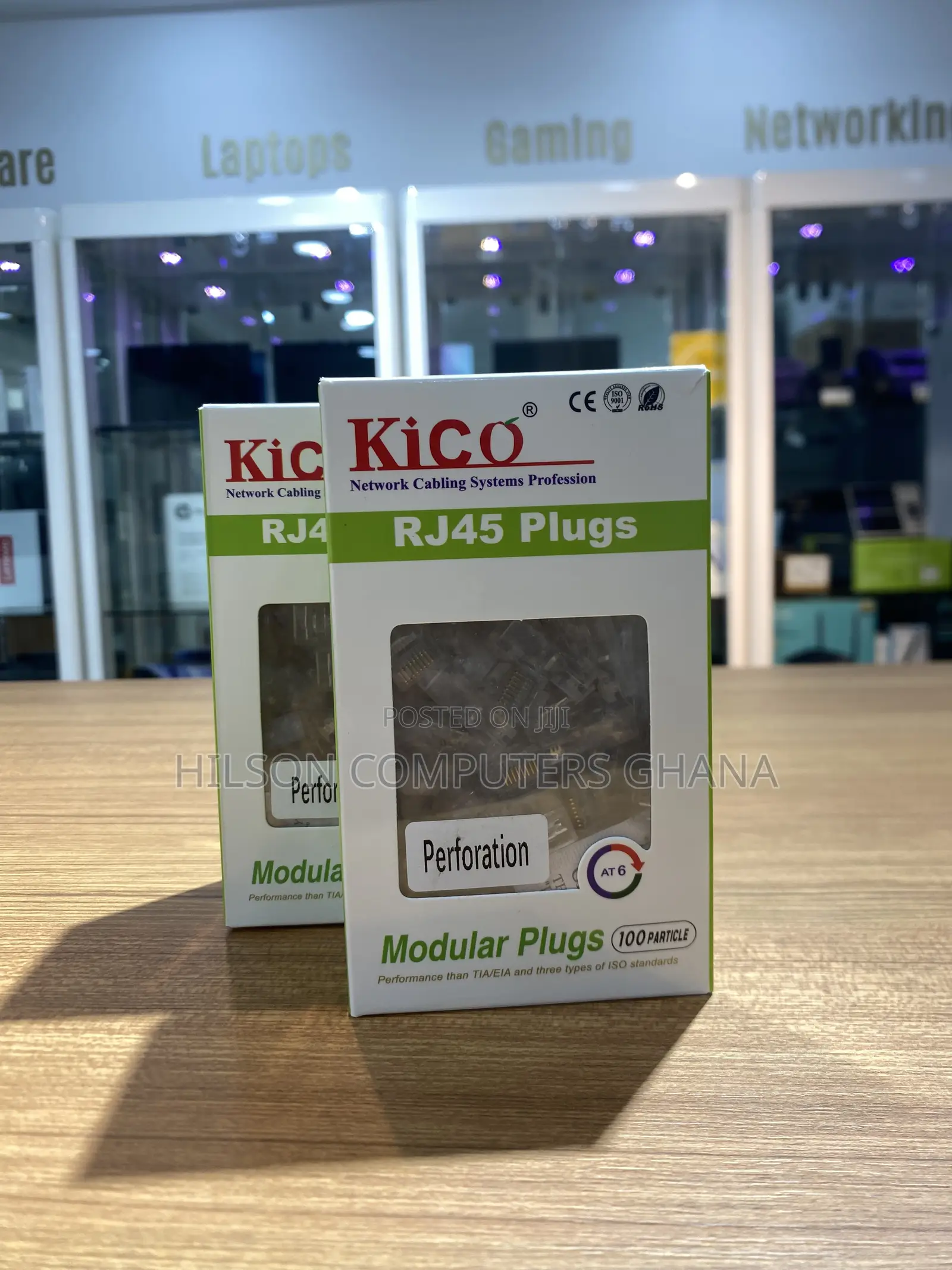 Kico Professional Networking Pass-Through RJ-45 Connector