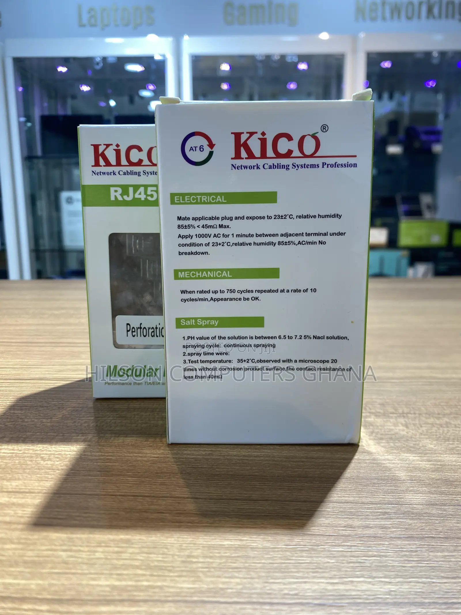 Kico Professional Networking Pass-Through RJ-45 Connector