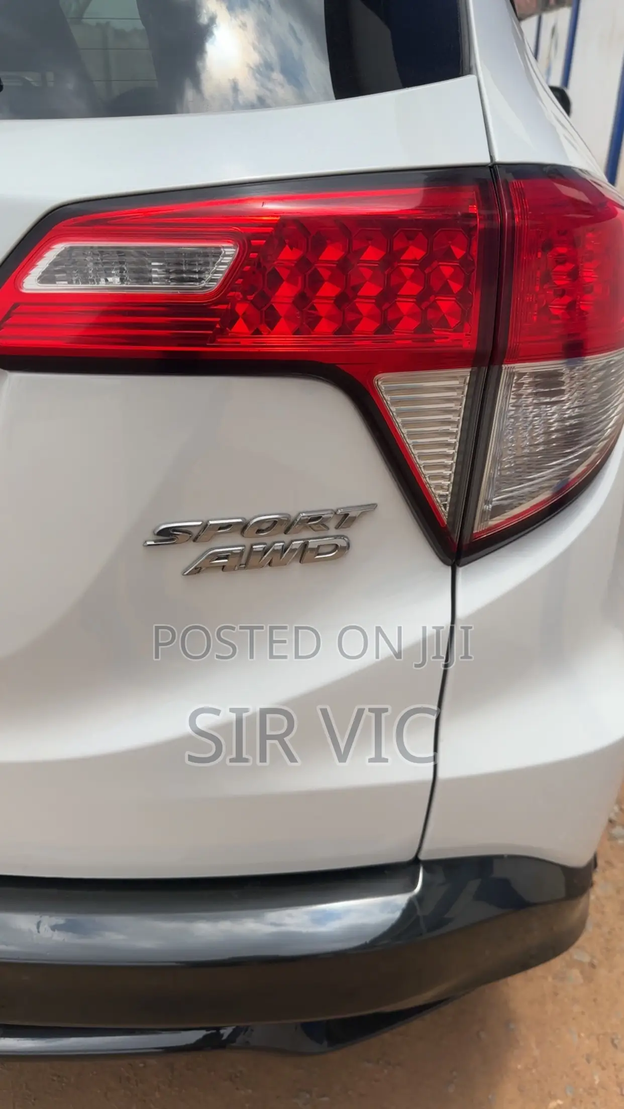 Honda HR-V Sport AWD 2019 White