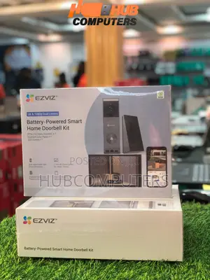 Ezviz CS-EP3x/SD7 Battery Powered Smart Solar Doorbell and Screen Kit