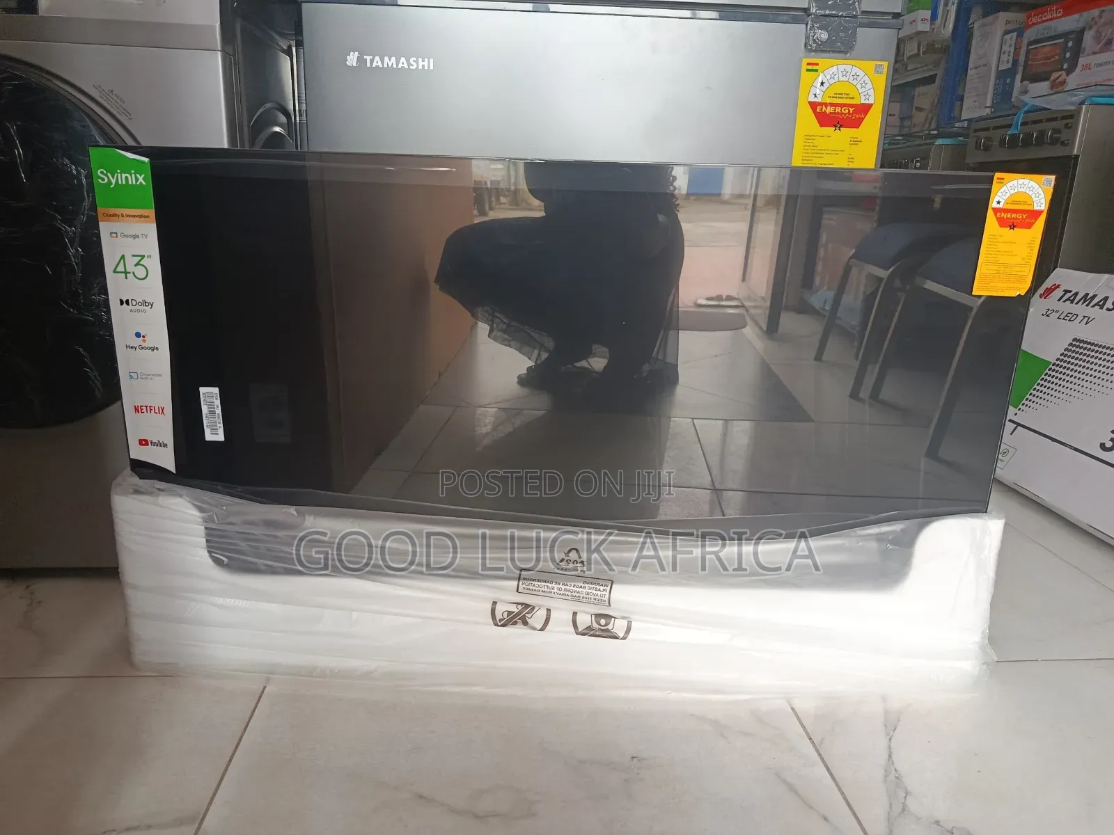 Syinix 43” Google Smart TV – Smart Entertainment