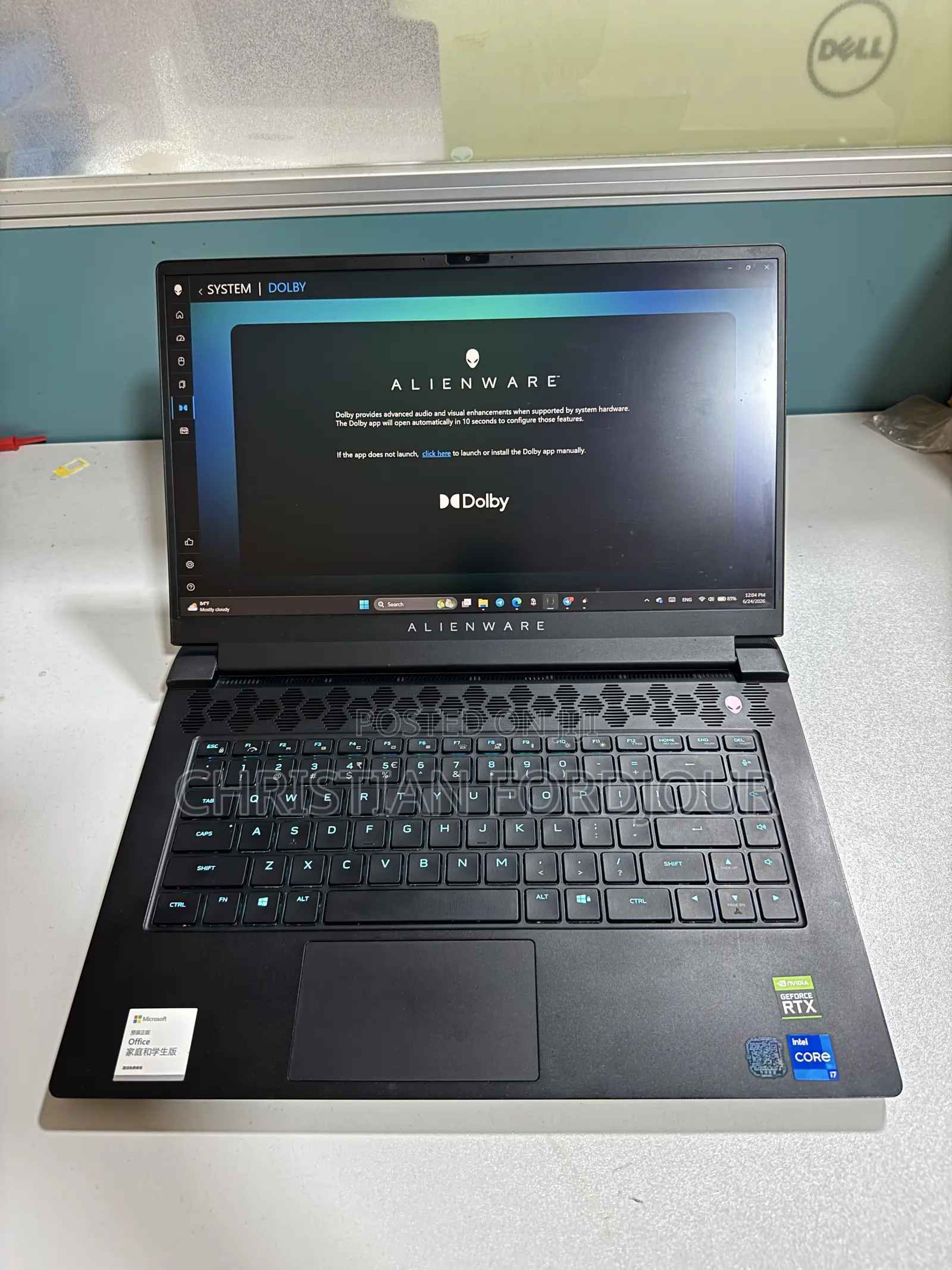 Laptop Alienware M15 R6 32GB Intel Core i7 SSD 1.5T