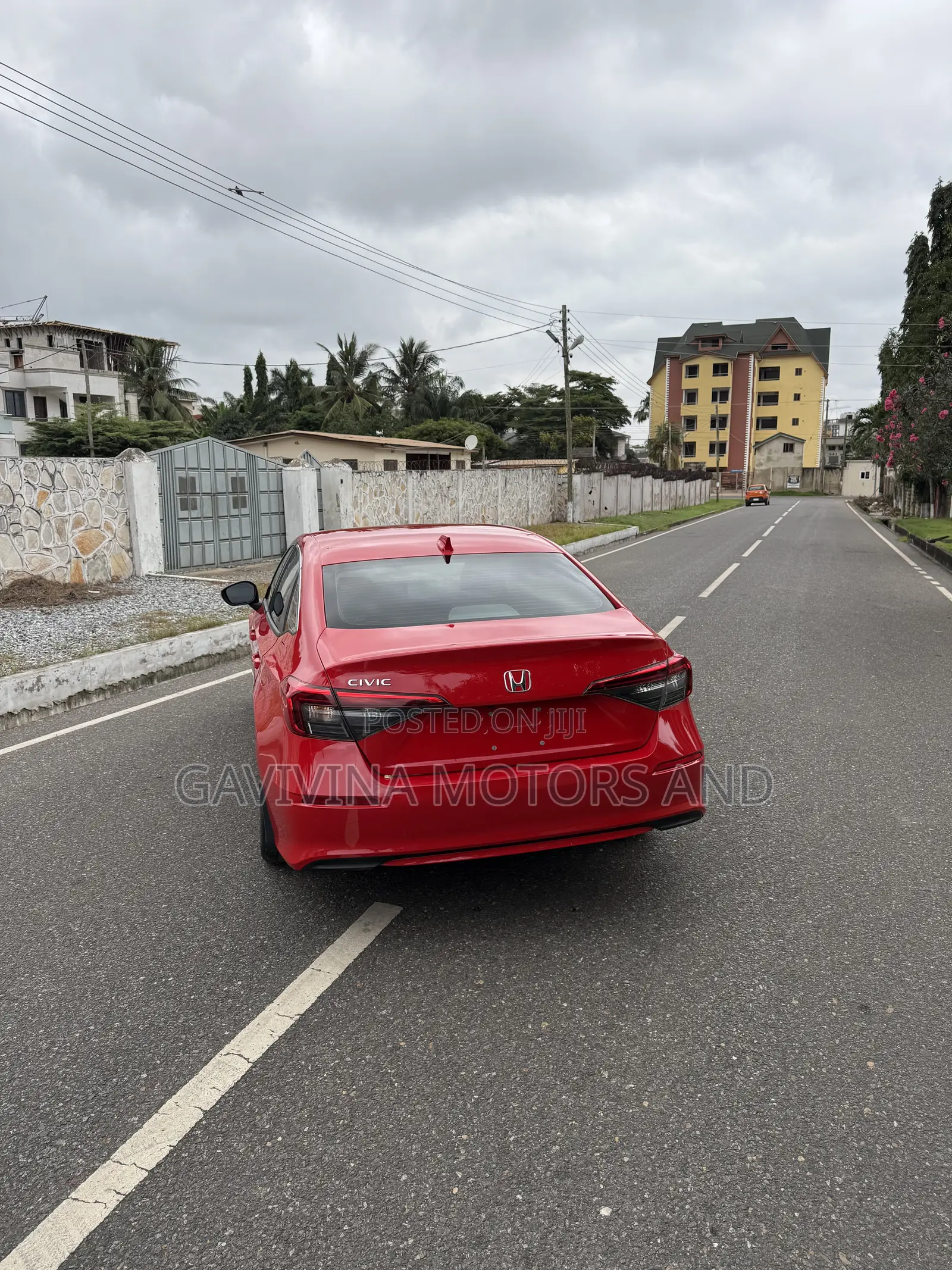 Honda Civic EX 2022 Red