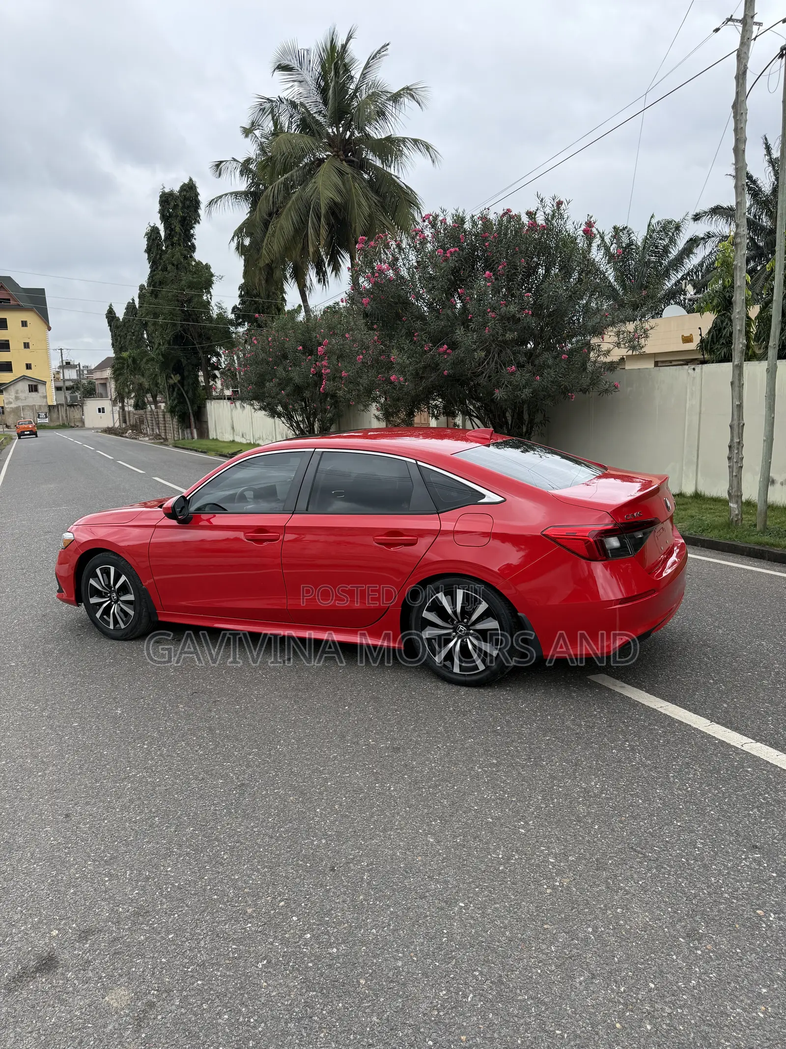 Honda Civic EX 2022 Red