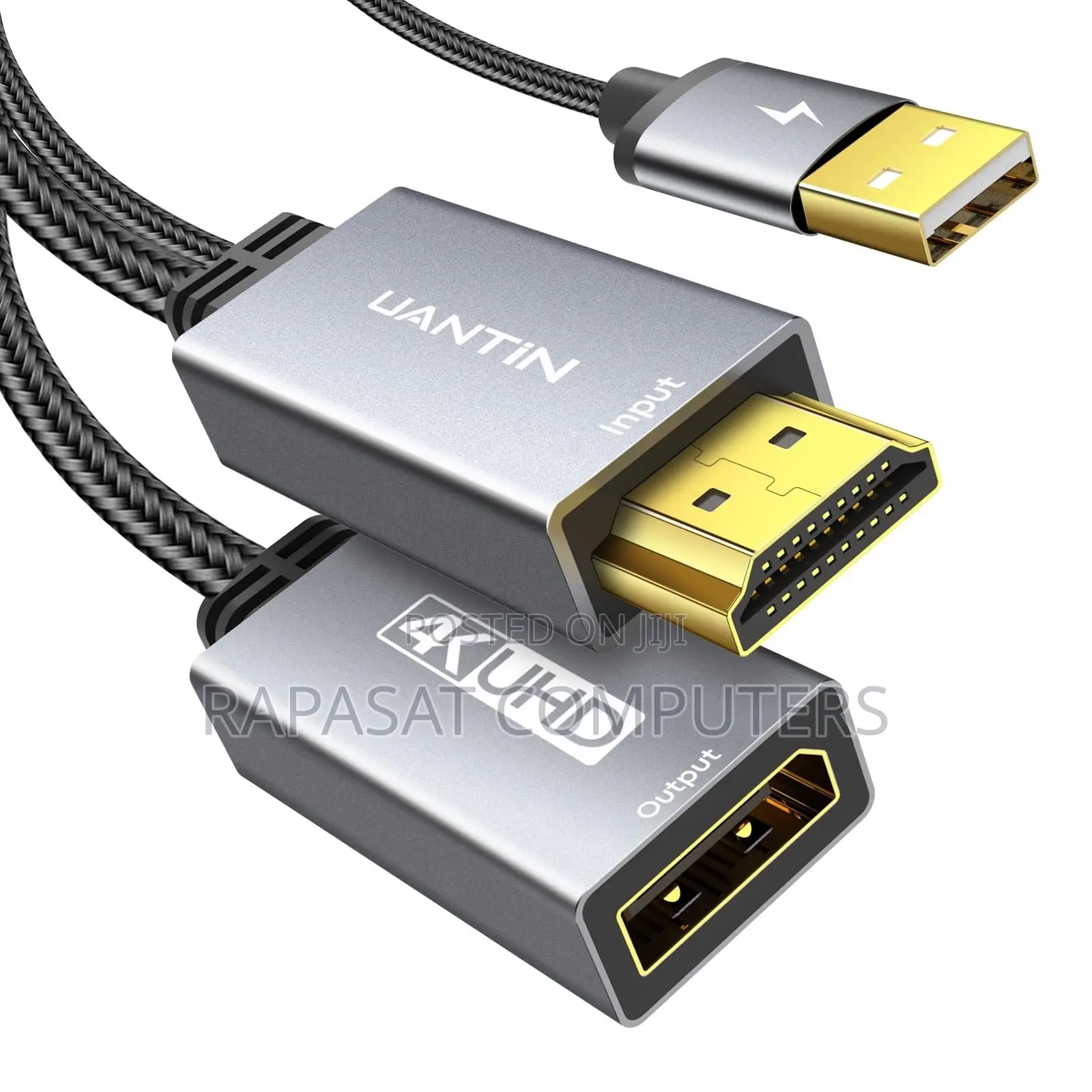 Newly Arrived HDMI Male to DP Female With USB Adapter