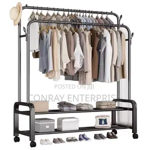 Clothing Racks (No Shelves).