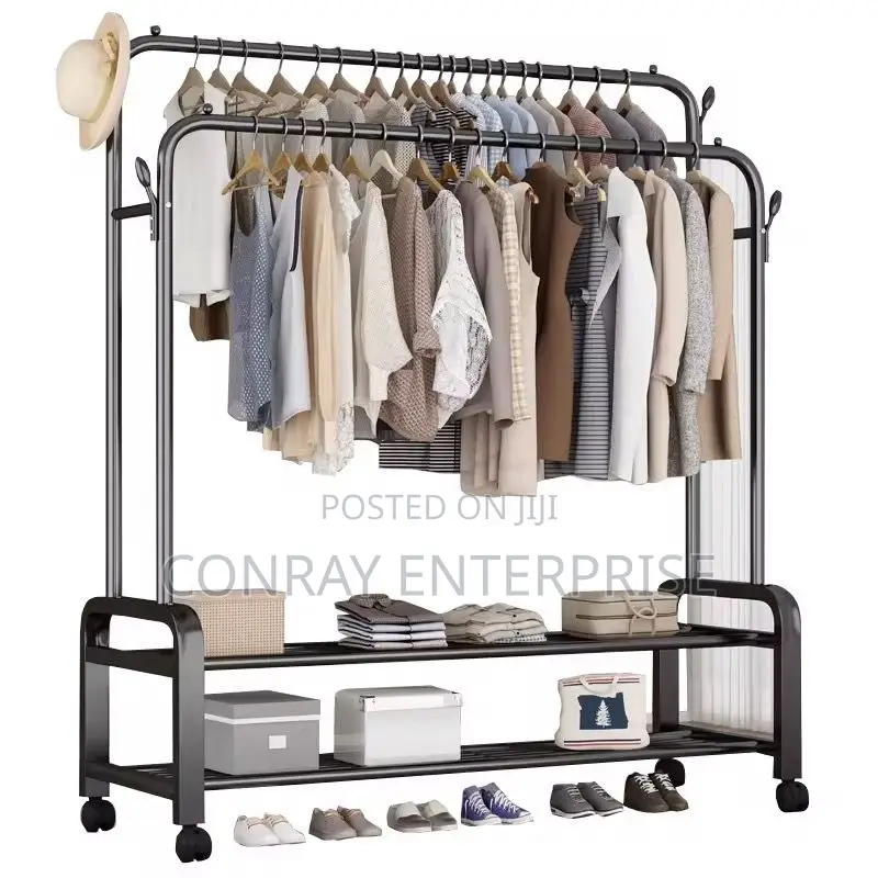Clothing Racks (No Shelves).