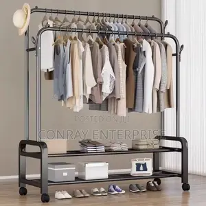 Clothing Racks (No Shelves).