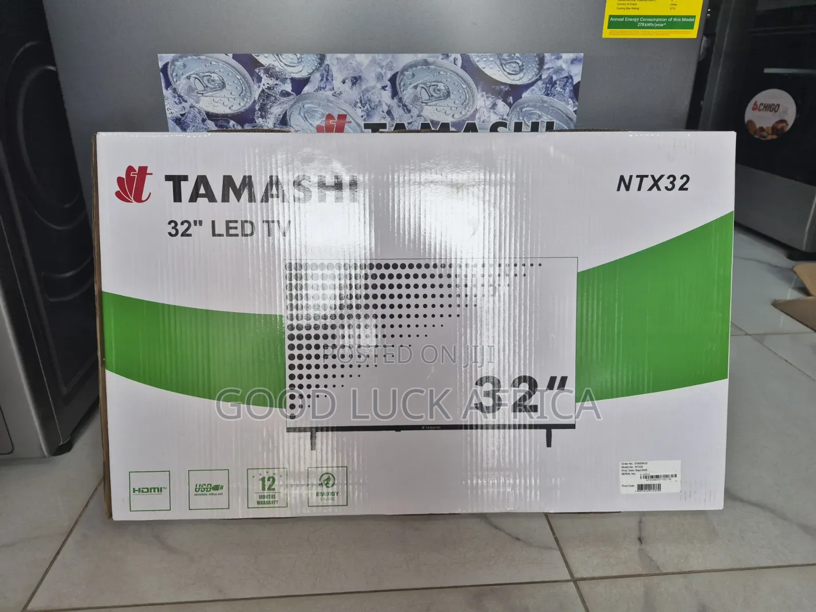 Tamashi 32-Inch Smart LED TV – Clear Picture Modern Design