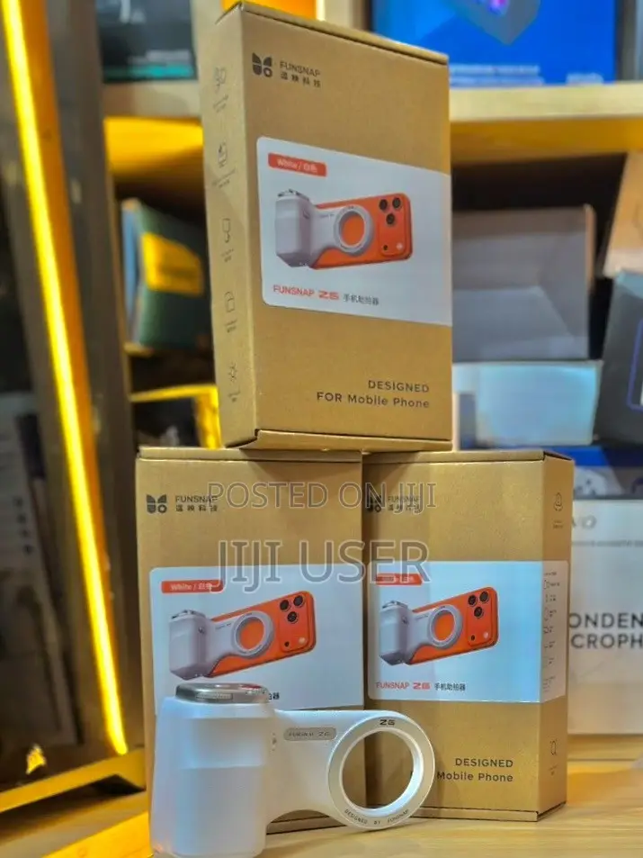 FunSnap Shot Zoom Magnetic Camera Grip for iPhone/Magsafe/Android