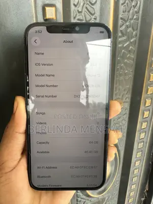 Apple iPhone 12 64 GB Black
