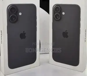 New Apple iPhone 16 128 GB Black