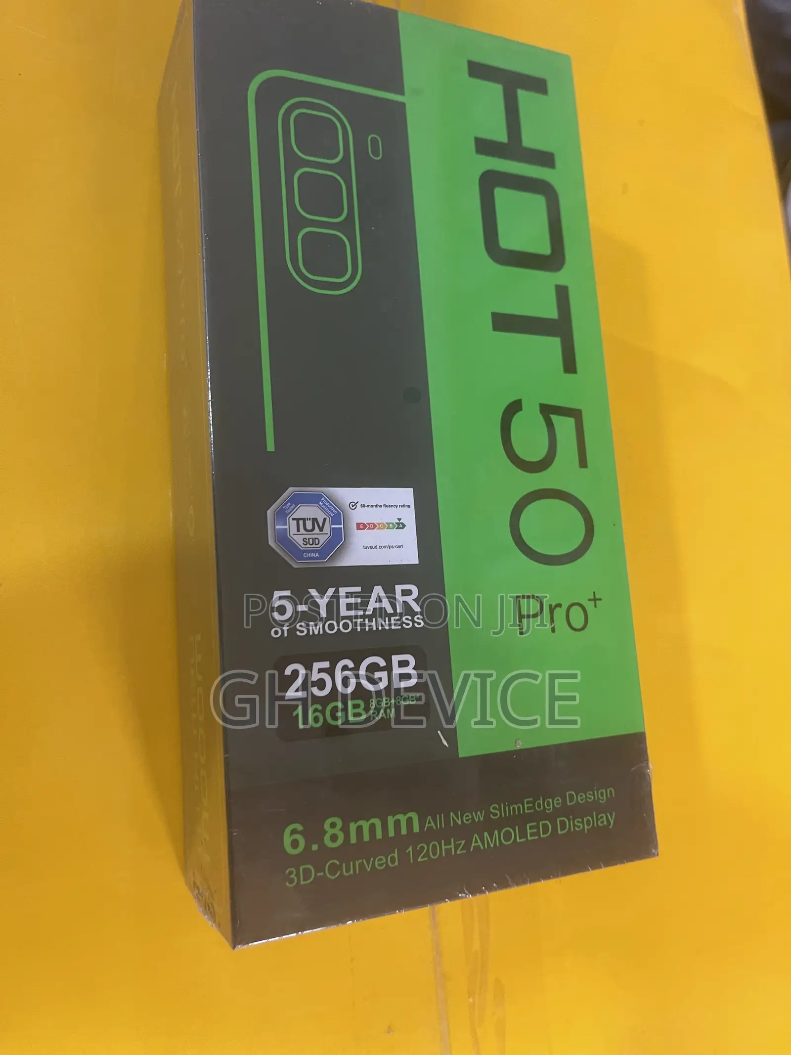 New Infinix Hot 50 Pro+ 4G 256 GB Black