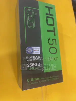 New Infinix Hot 50 Pro+ 4G 256 GB Black