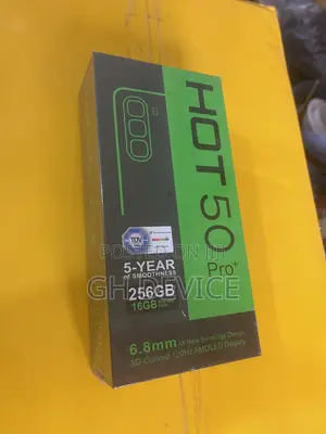 New Infinix Hot 50 Pro+ 4G 256 GB Black
