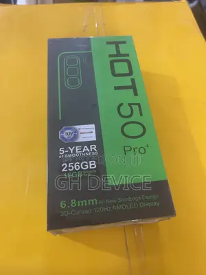 New Infinix Hot 50 Pro+ 4G 256 GB Black