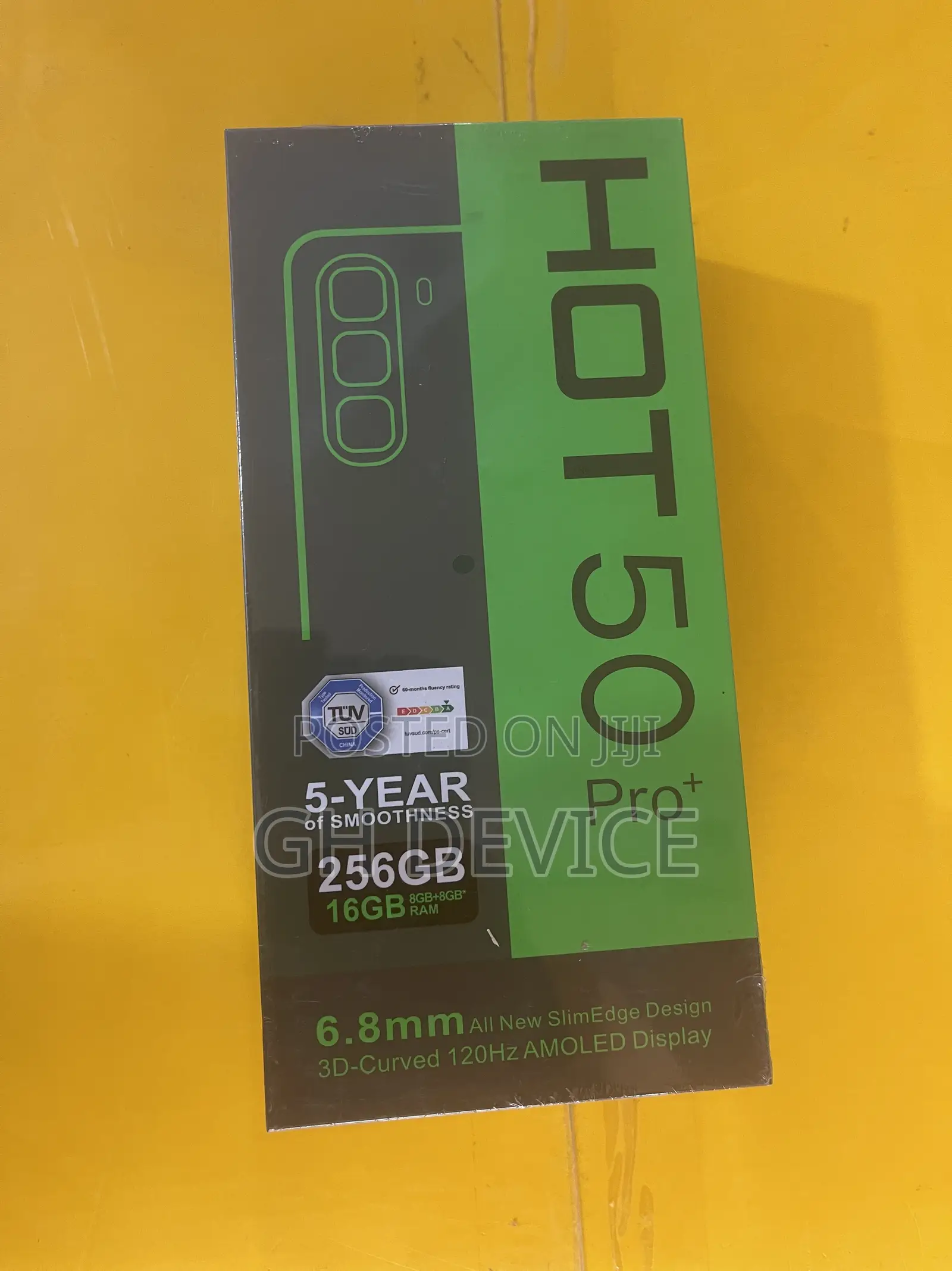 New Infinix Hot 50 Pro+ 4G 256 GB Black