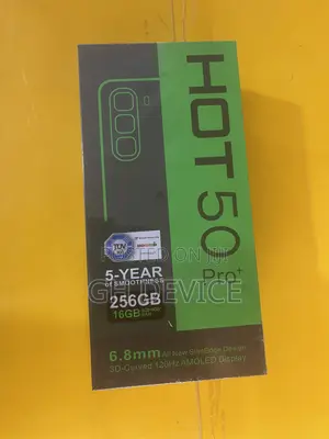 New Infinix Hot 50 Pro+ 4G 256 GB Black