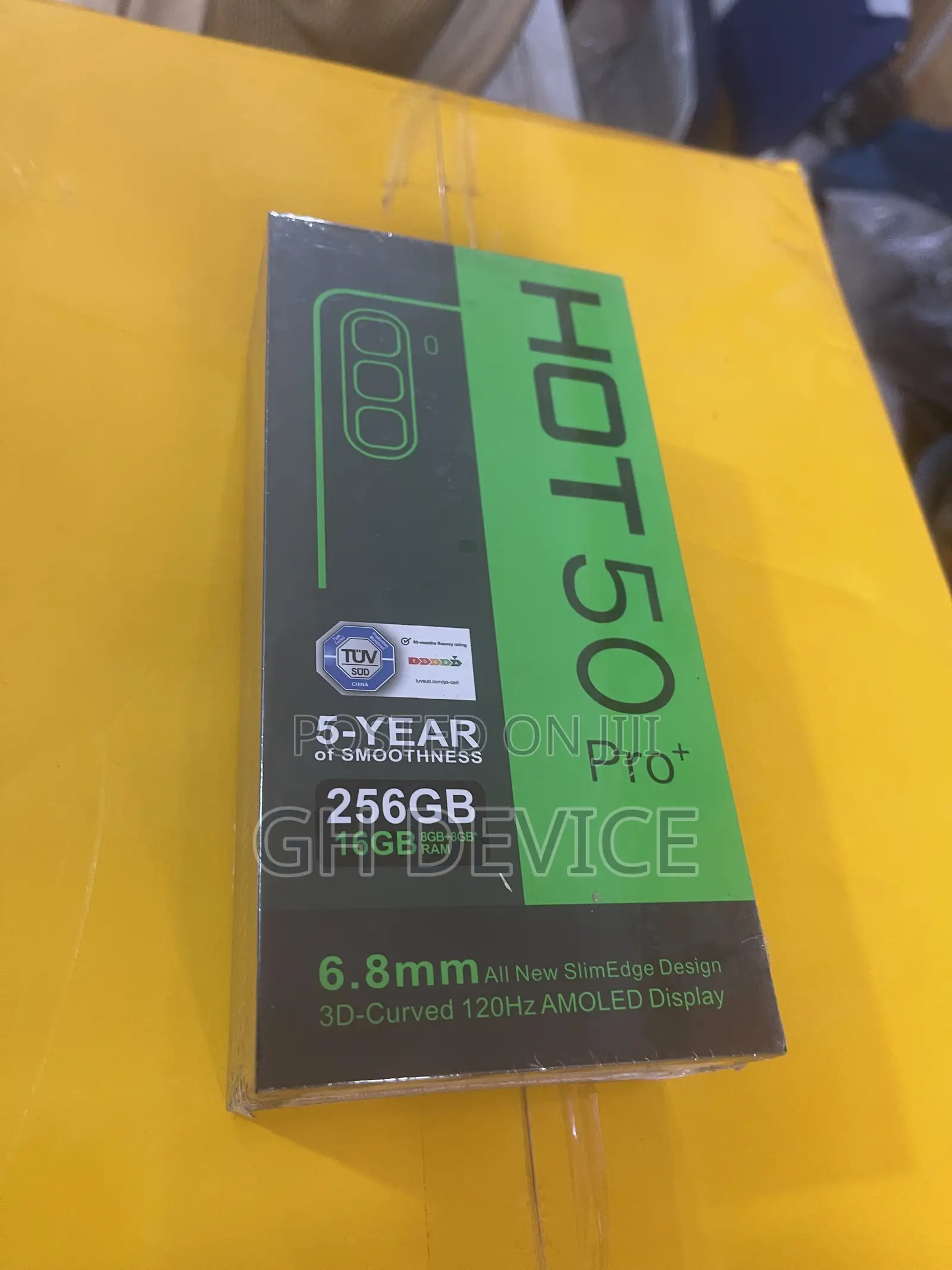 New Infinix Hot 50 Pro+ 4G 256 GB Black