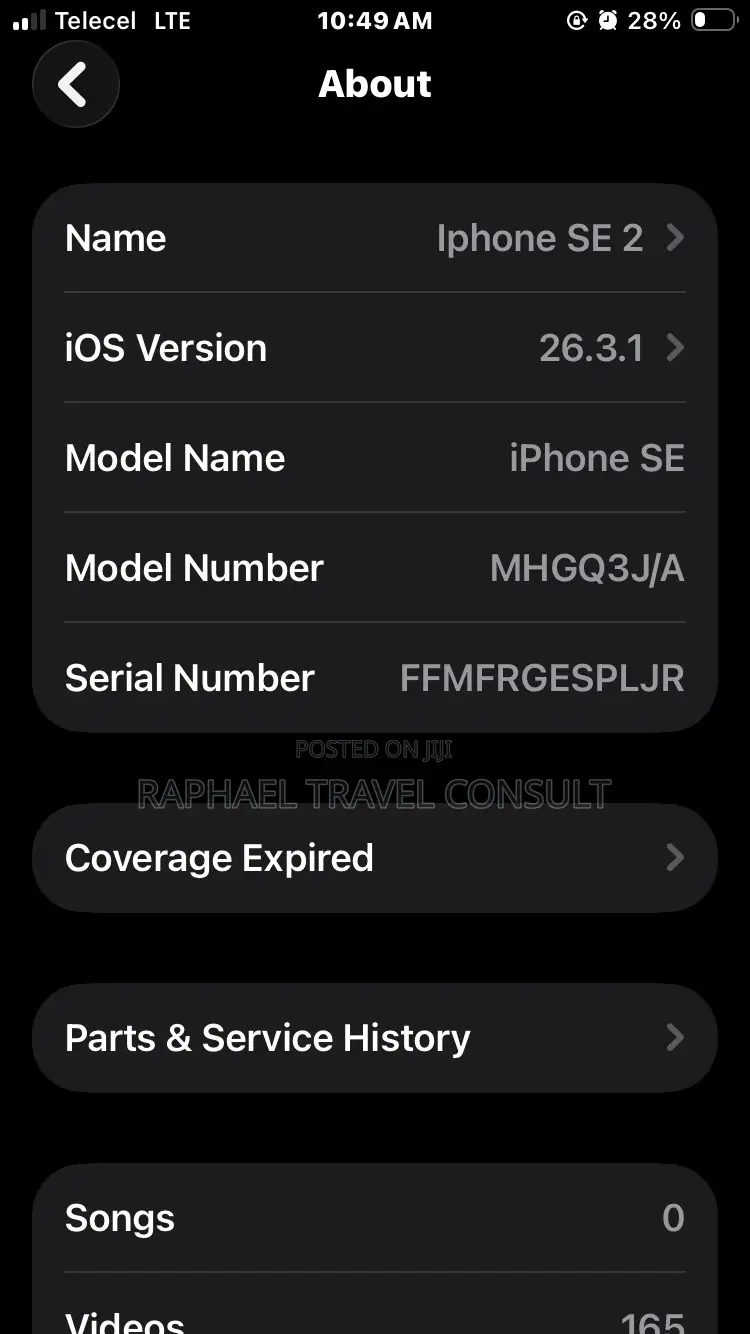 Apple iPhone SE (2022) 64 GB White