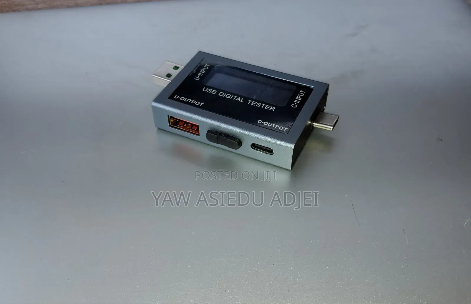 USB Type-a Type-C Digital Voltmeter Tester