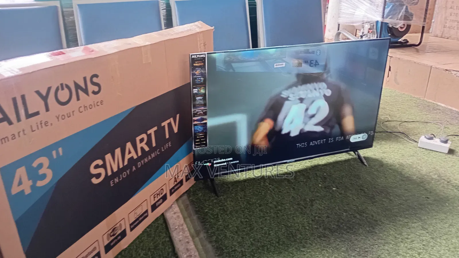 Brand New Ailyons 43" Smart TV – Perfect Choice for Modern 43inches