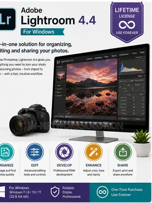 Adobe Lightroom 4.4 Windows (Lifetime)