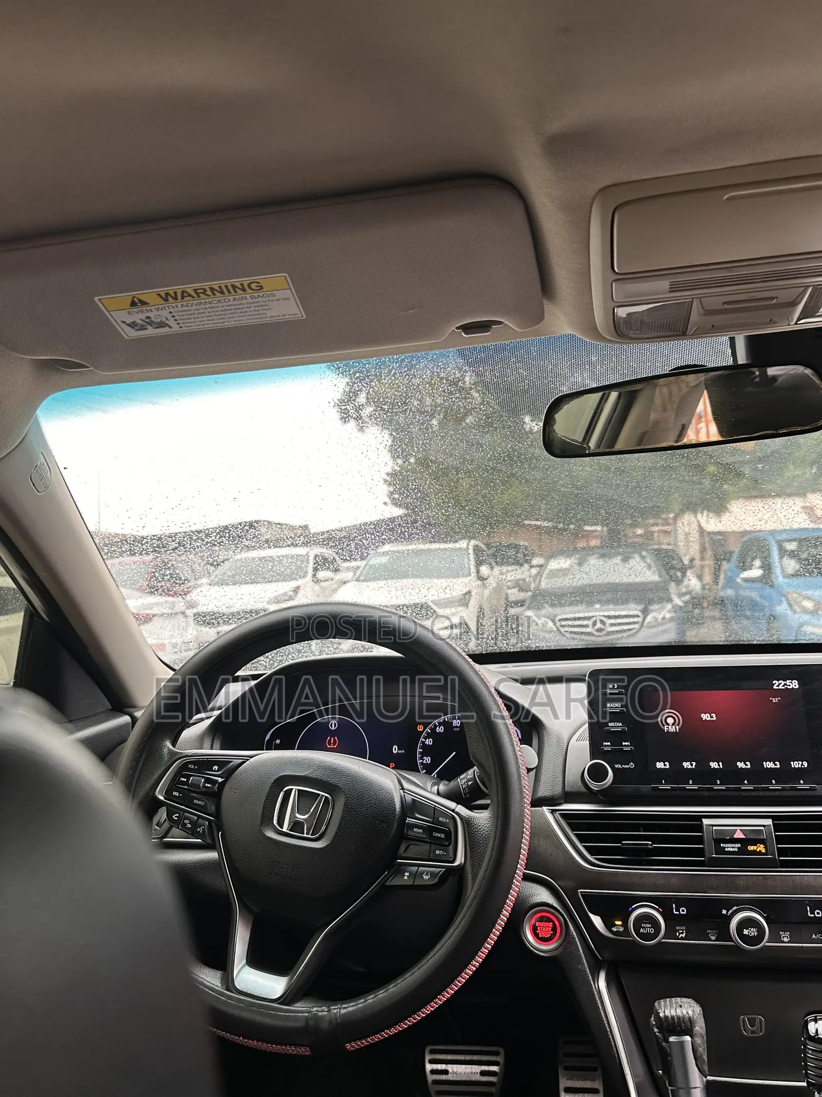 Honda Accord EX (1.5L 4cyl Turbo CVT) 2019 White
