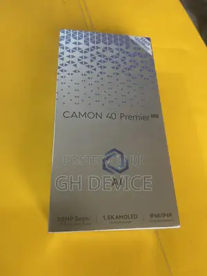 New Tecno Camon 40 Premier 5G 256 GB Black