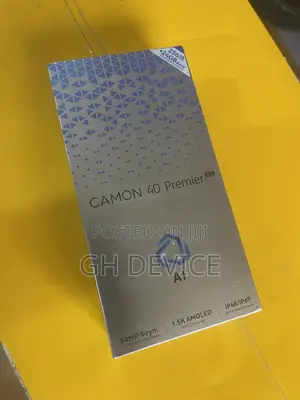 New Tecno Camon 40 Premier 5G 256 GB Black