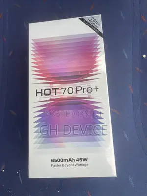 New Infinix Hot 70 Pro 5G+ 256 GB Black