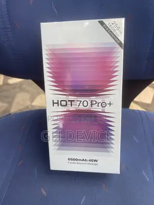 New Infinix Hot 70 Pro 5G+ 256 GB Black