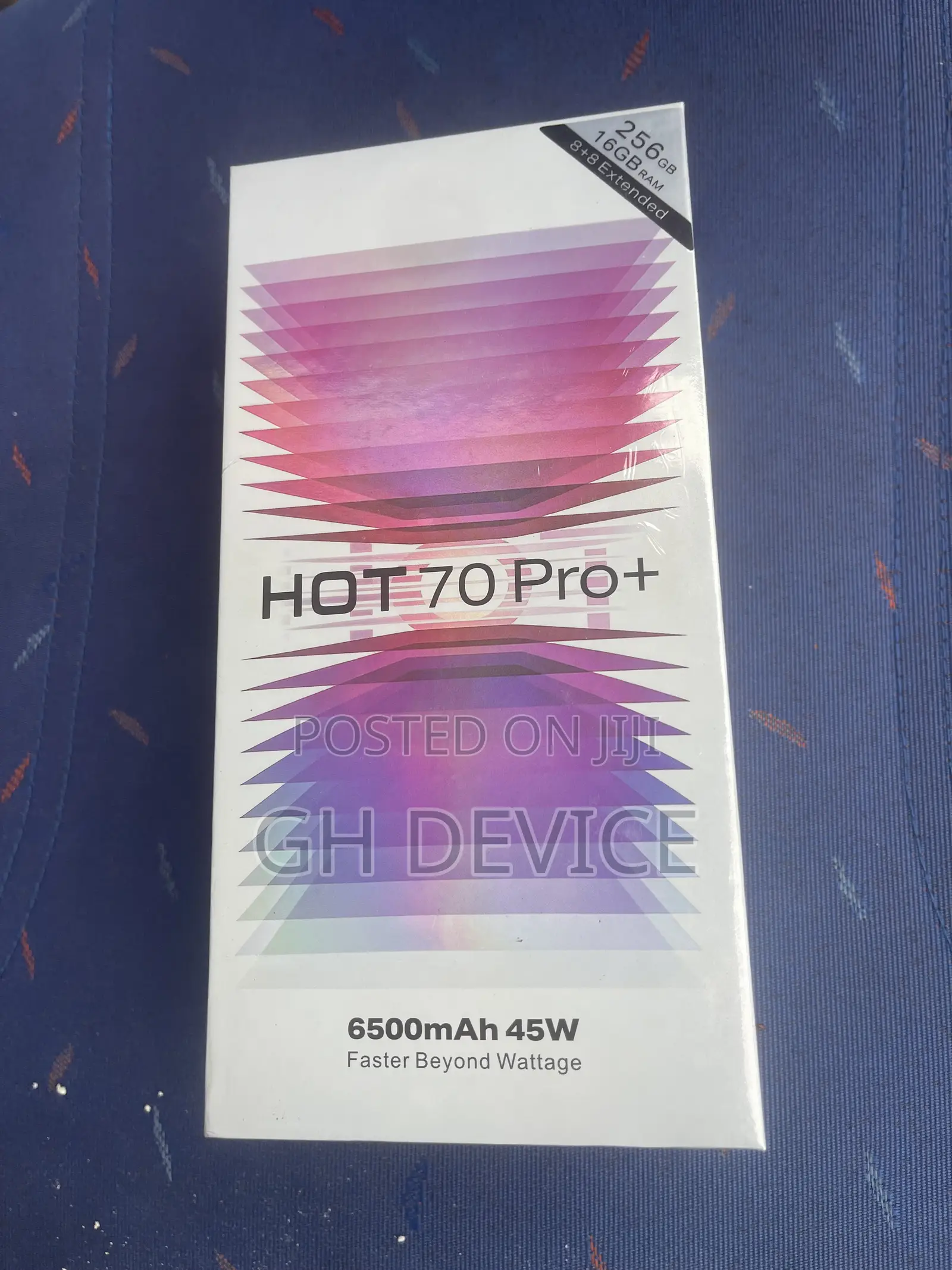 New Infinix Hot 70 Pro 5G+ 256 GB Black