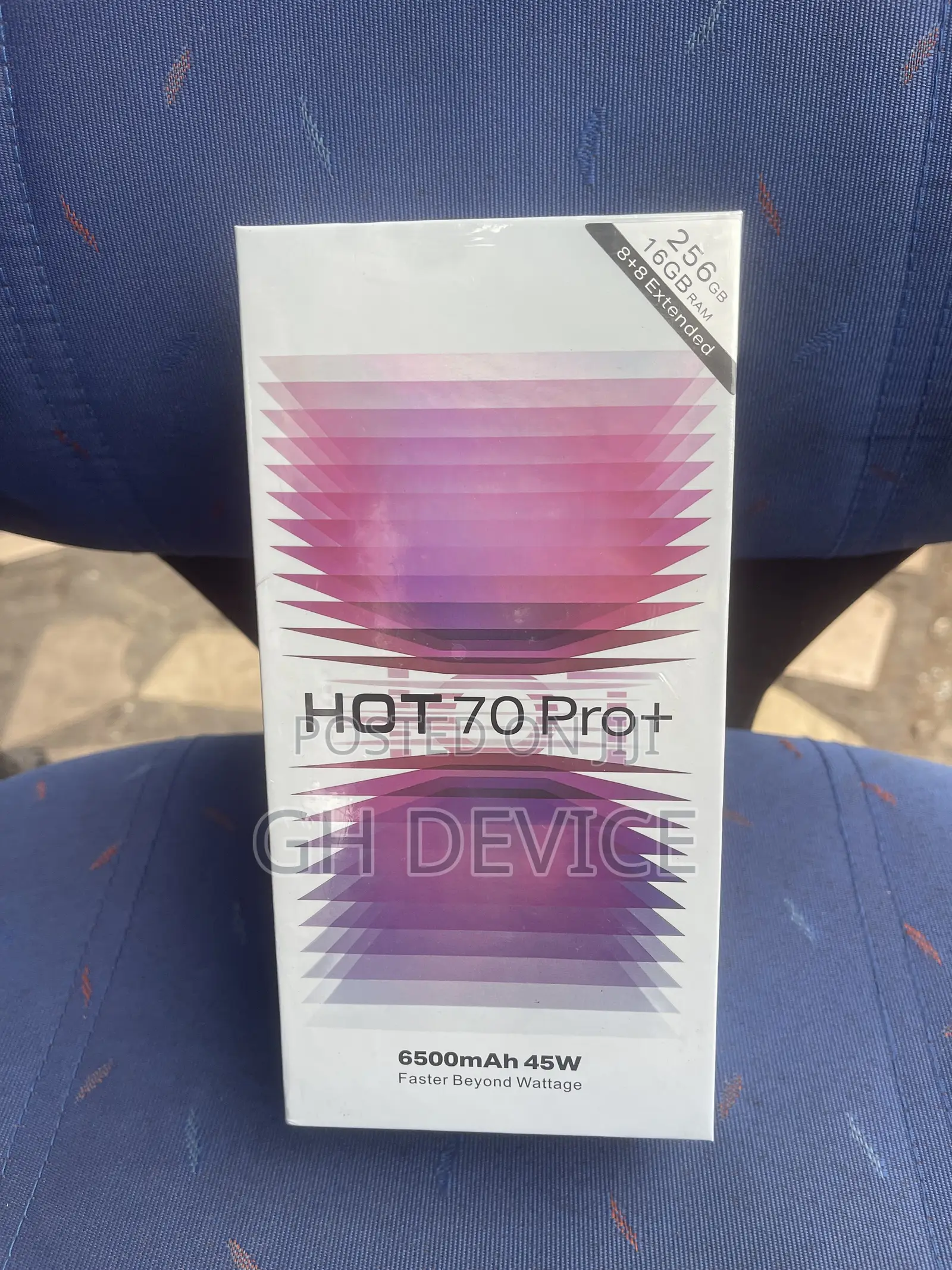 New Infinix Hot 70 Pro 5G+ 256 GB Black