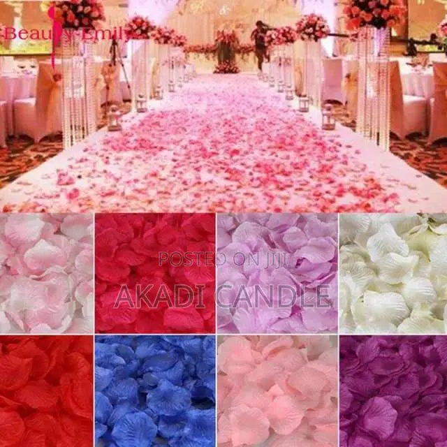 Silver Rose Petals
