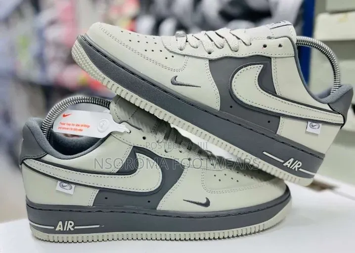 Nike Air Force 1 Dark Grey – Size 38–45 | GH₵270