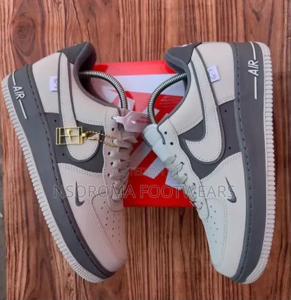 Nike Air Force 1 Dark Grey – Size 38–45 | GH₵270