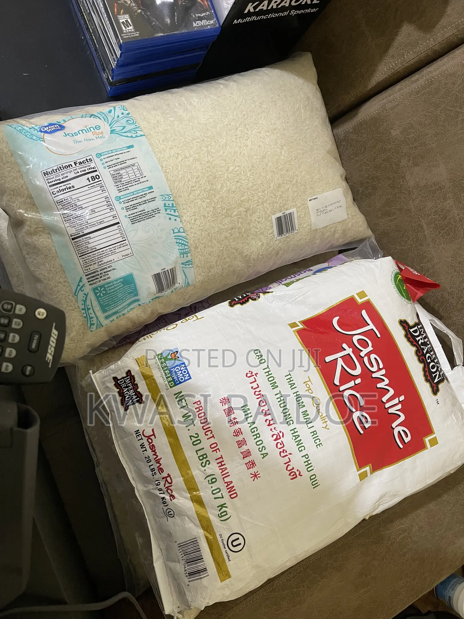 Jasmine Rice and Basmati Rice