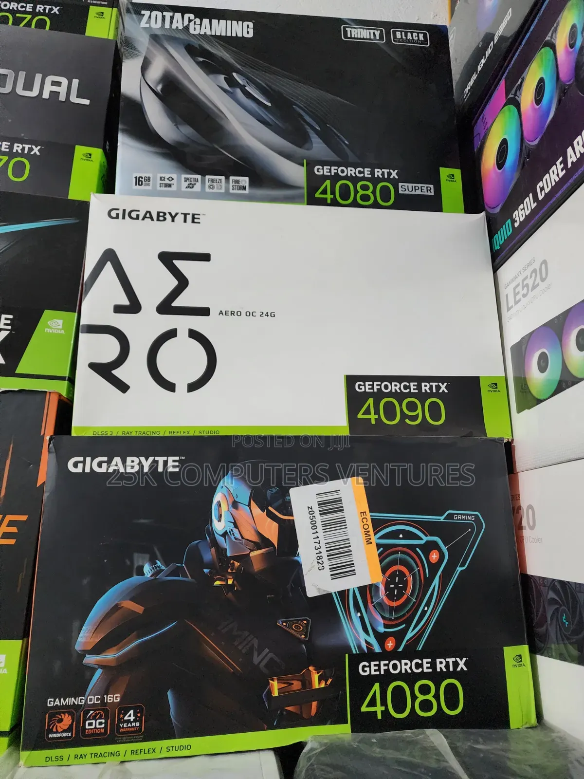 RTX 5070, RTX 4090, RTX 5060 Ti, RTX 3070, RTX 3060 All Other GPUs
