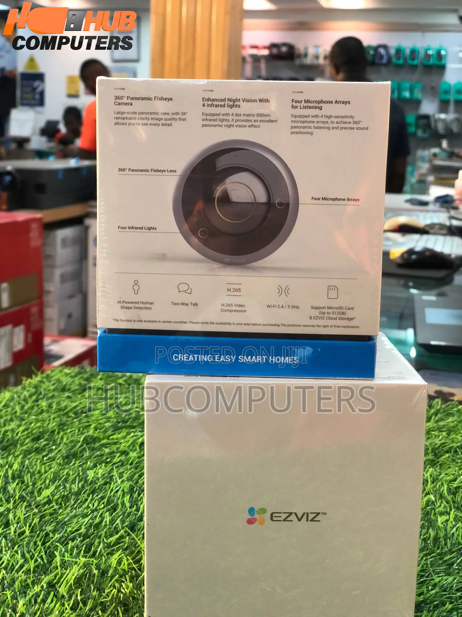 Ezviz CS-E4P 6MP Smart Home Panoramic Fisheye Camera