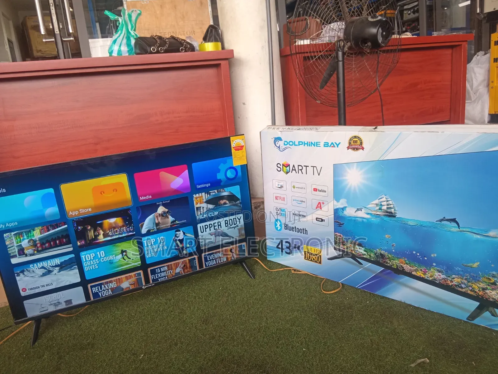 Dolphin Bay 43 Inch Smart TV – Premium Big Screen With Full HD