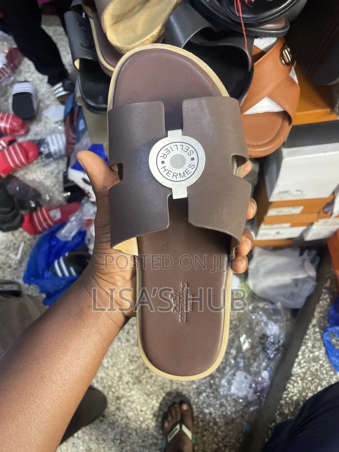 Hermes Slippers
